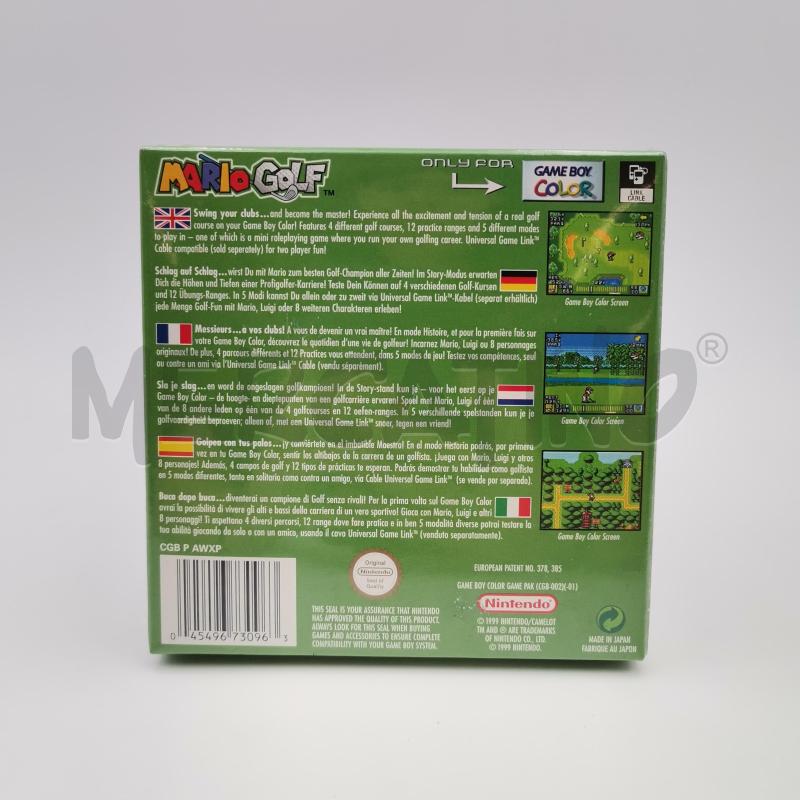 GIOCO GAMEBOY COLOR MARIO GOLF NUOVO SIGILLATO NEW SEALED | Mercatino dell'Usato Roma torrevecchia 2