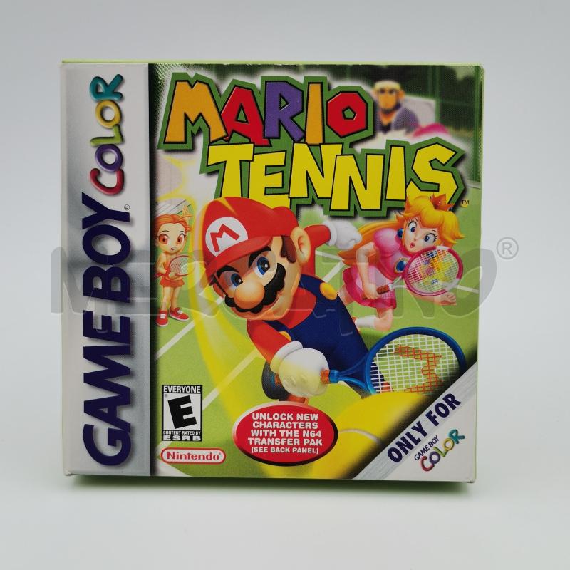 GIOCO GAMEBOY COLOR MARIO TENNIS+LIBRETTO E SCATOLA | Mercatino dell'Usato Roma torrevecchia 1