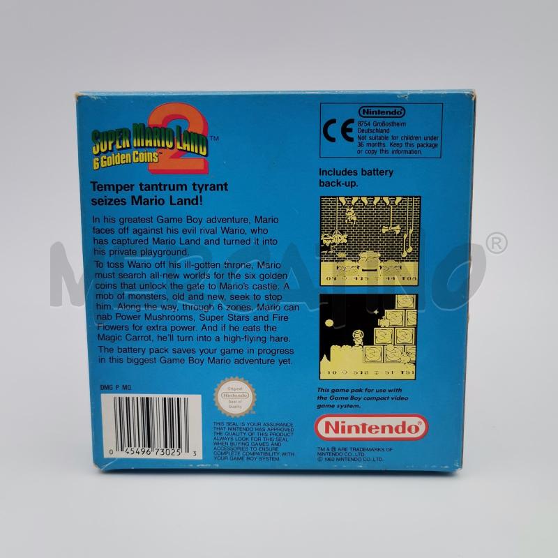 GIOCO GAMEBOY SUPER MARIO LAND 2+SCATOLA+LIBRETTO | Mercatino dell'Usato Roma torrevecchia 2