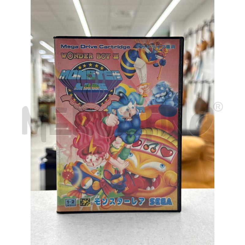 GIOCO MEGA DRIVE WONDER BOY III | Mercatino dell'Usato Roma torrevecchia 1
