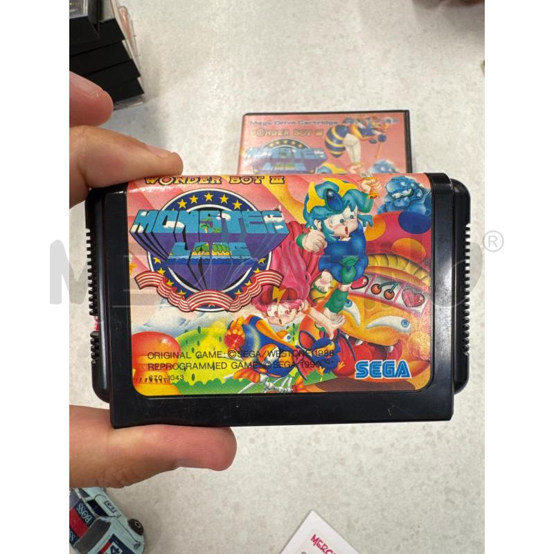 GIOCO MEGA DRIVE WONDER BOY III | Mercatino dell'Usato Roma torrevecchia 4