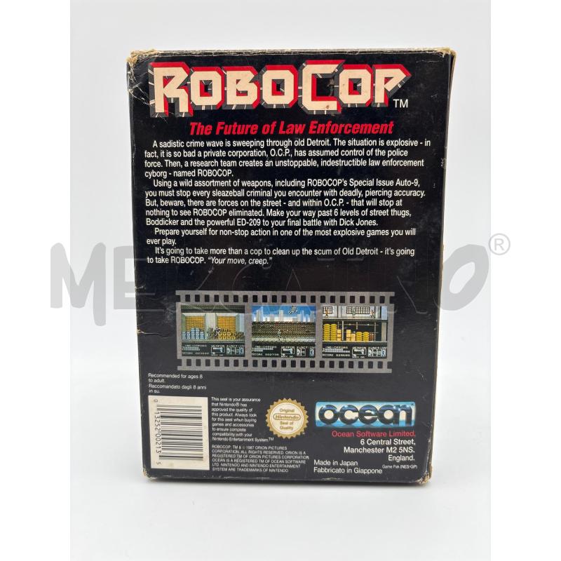 GIOCO NINTENDO NES ROBOCOP CON SCATOLA E LIBRETTO | Mercatino dell'Usato Roma torrevecchia 2