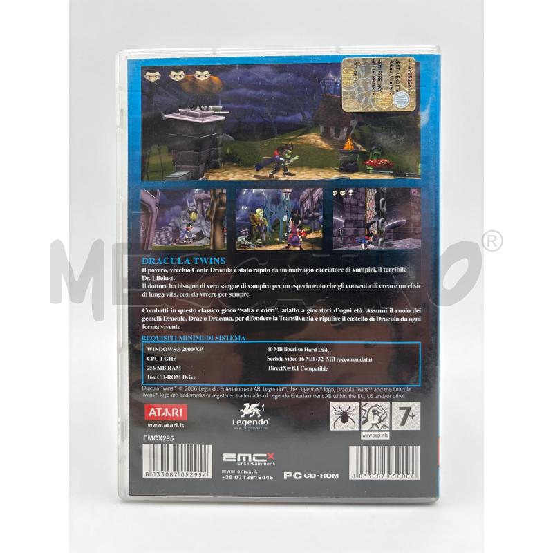 GIOCO PC ATARI DRACULA TWINS | Mercatino dell'Usato Roma torrevecchia 2