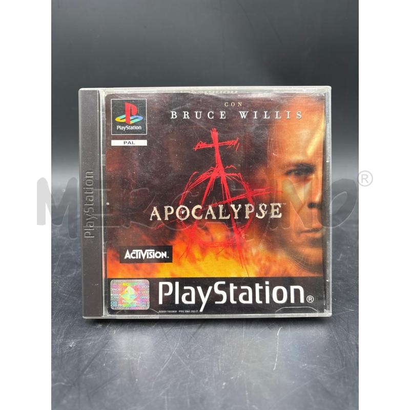 GIOCO PS1 APOCALYPSE | Mercatino dell'Usato Roma torrevecchia 1