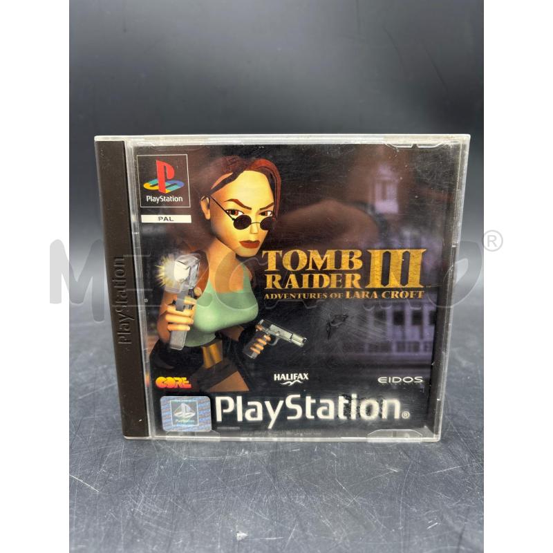 GIOCO PS1 TOMB RIDER 3  | Mercatino dell'Usato Roma torrevecchia 1