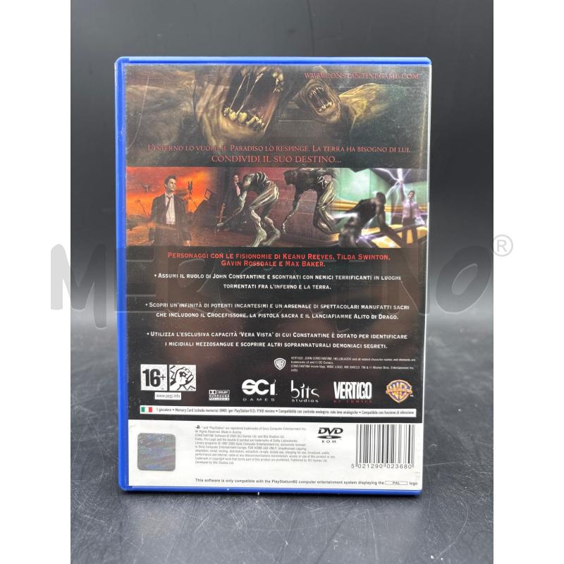 GIOCO PS2 CONSTANTINE | Mercatino dell'Usato Roma torrevecchia 2