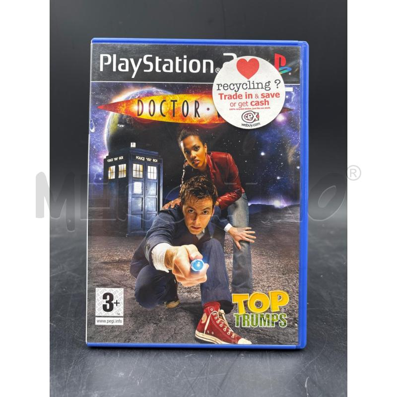 GIOCO PS2 TOP TRUMPS: DOCTOR WHO | Mercatino dell'Usato Roma torrevecchia 1