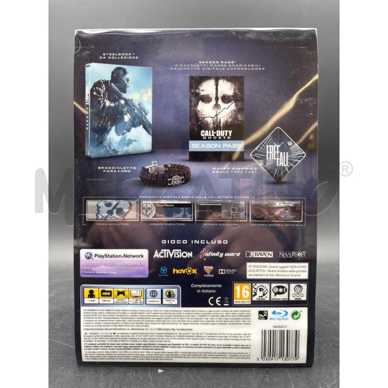 GIOCO PS3 CALL OF DUTY GHOSTS HARDENED EDITION | Mercatino dell'Usato Roma torrevecchia 2
