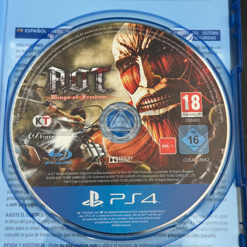 GIOCO PS4 ATTACK ON TITAN | Mercatino dell'Usato Roma torrevecchia 2
