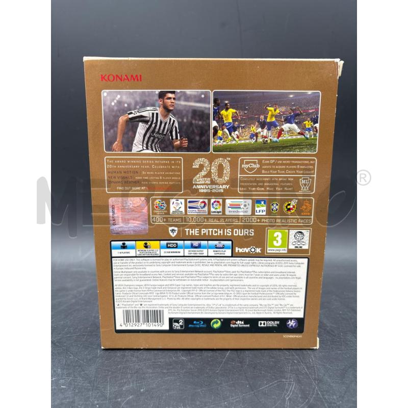 GIOCO PS4 PES 2016 | Mercatino dell'Usato Roma torrevecchia 2