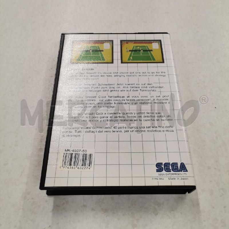 GIOCO SEGA MASTER SYSTEM SUPER TENNIS | Mercatino dell'Usato Roma torrevecchia 2