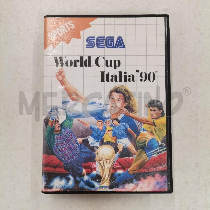 GIOCO SEGA MASTER SYSTEM WORLD CUP ITALIA 90 | Mercatino dell'Usato Roma torrevecchia 1