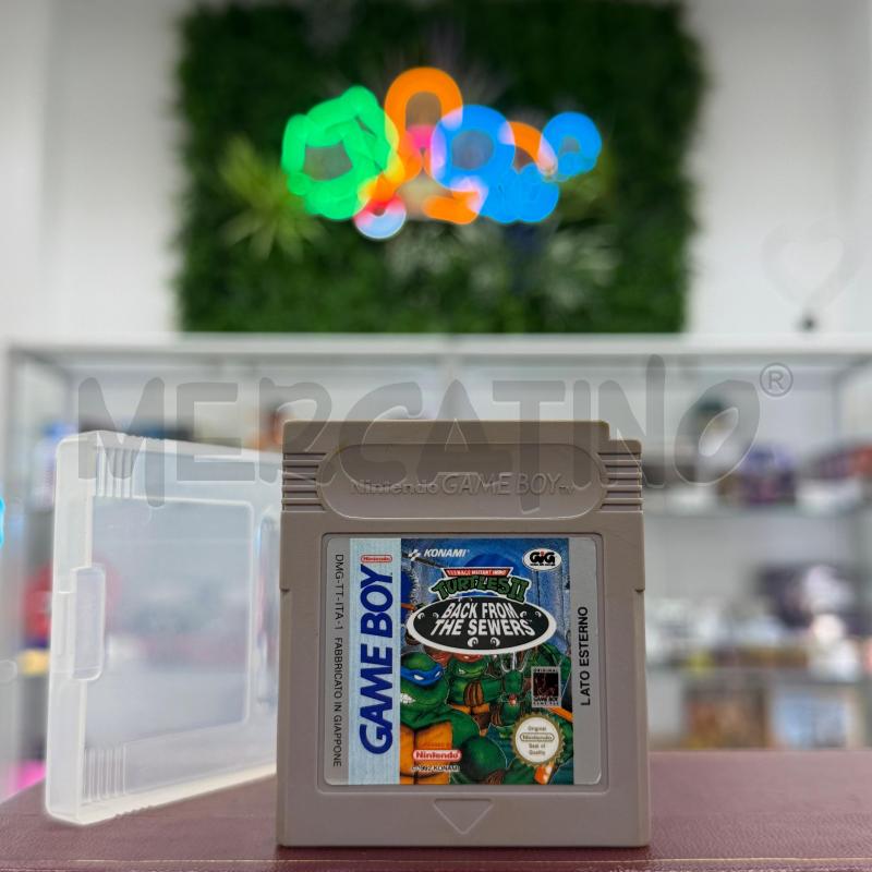 GIOCO TMNT 2 BACK FROM THE SEWERS | Mercatino dell'Usato Roma torrevecchia 1