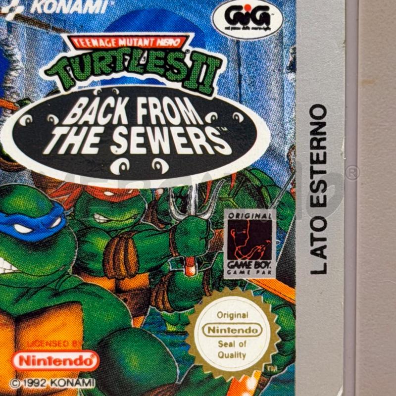 GIOCO TMNT 2 BACK FROM THE SEWERS | Mercatino dell'Usato Roma torrevecchia 3