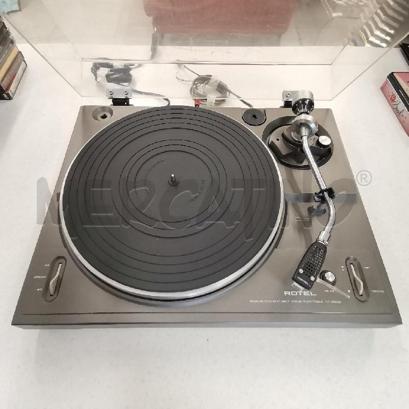 GIRADISCHI ROTEL RP-2300 TESTATO+MANUALE | Mercatino dell'Usato Roma torrevecchia 1