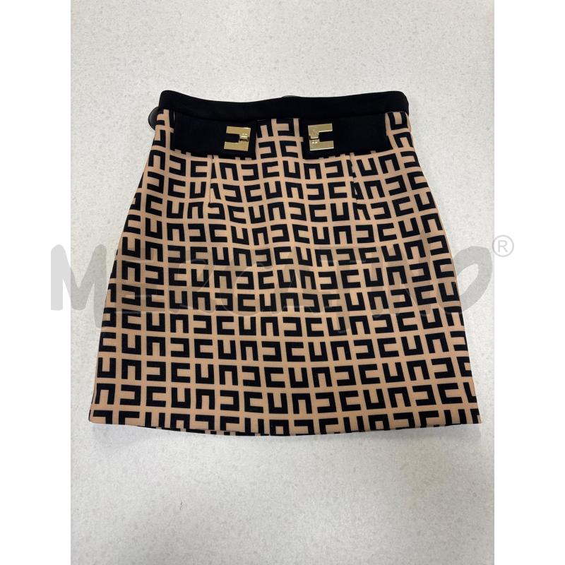 GONNA ELISABETTA FRANCHI BEIGE NELA LOGO | Mercatino dell'Usato Roma torrevecchia 1