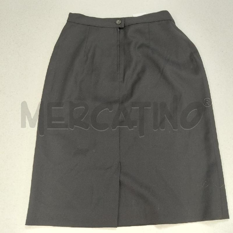 GONNA MARELLA NERA LANA ELEGANTE | Mercatino dell'Usato Roma torrevecchia 1