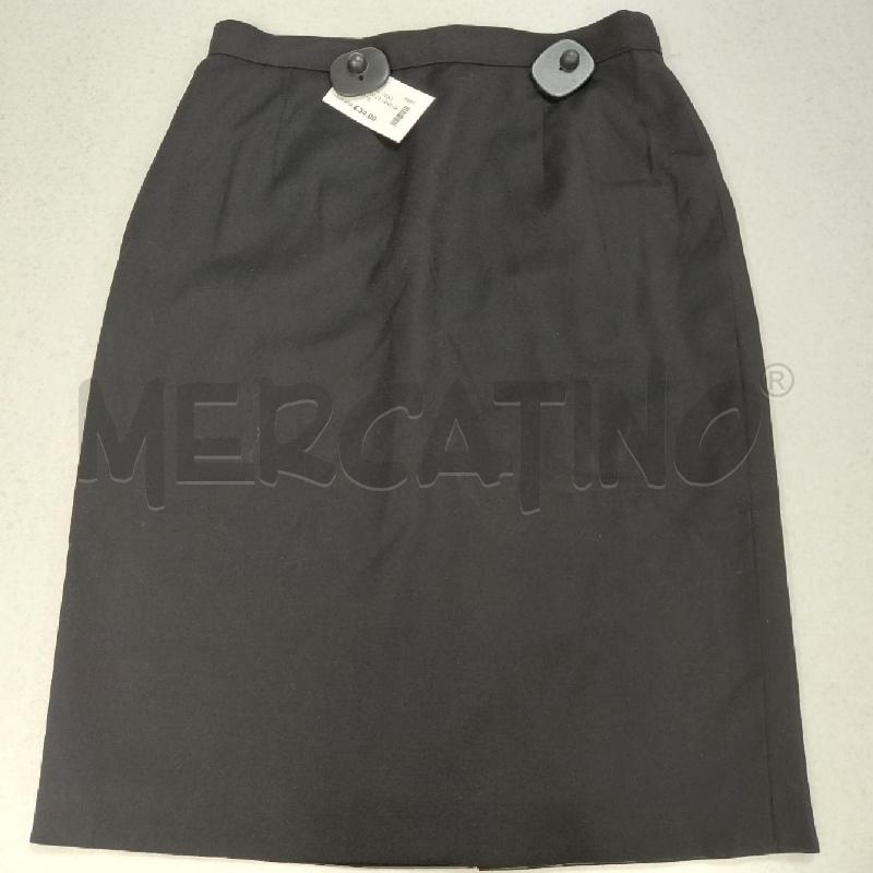 GONNA MARELLA NERA LANA ELEGANTE | Mercatino dell'Usato Roma torrevecchia 2