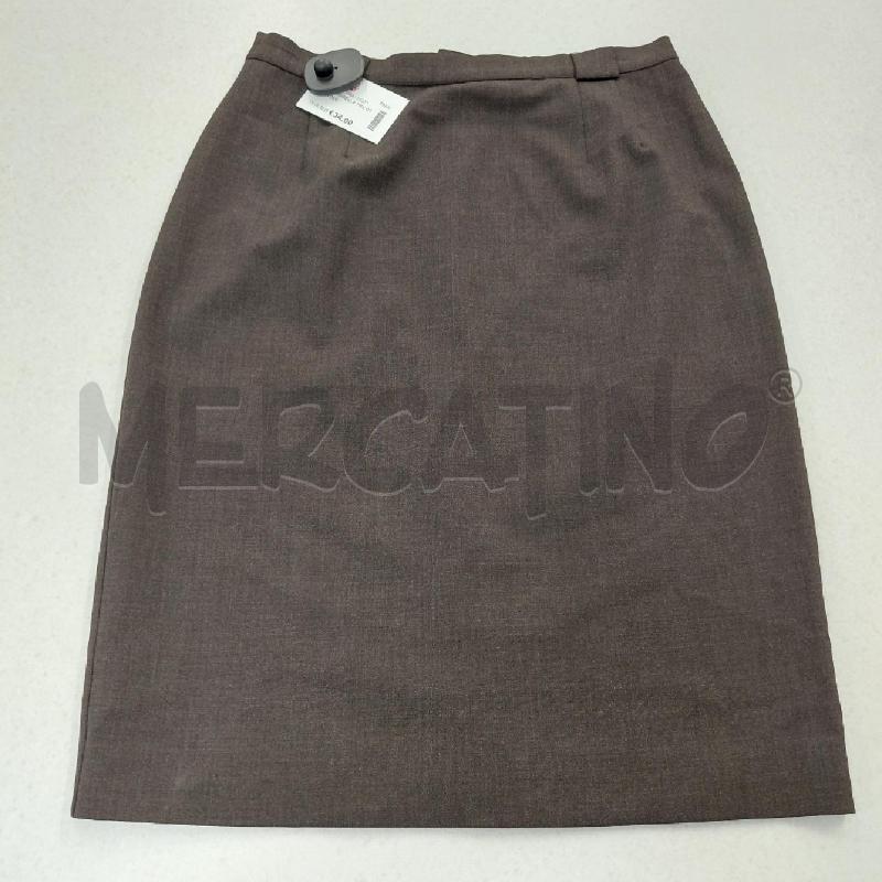 GONNA MARELLA TRICOT MARRONE  | Mercatino dell'Usato Roma torrevecchia 2