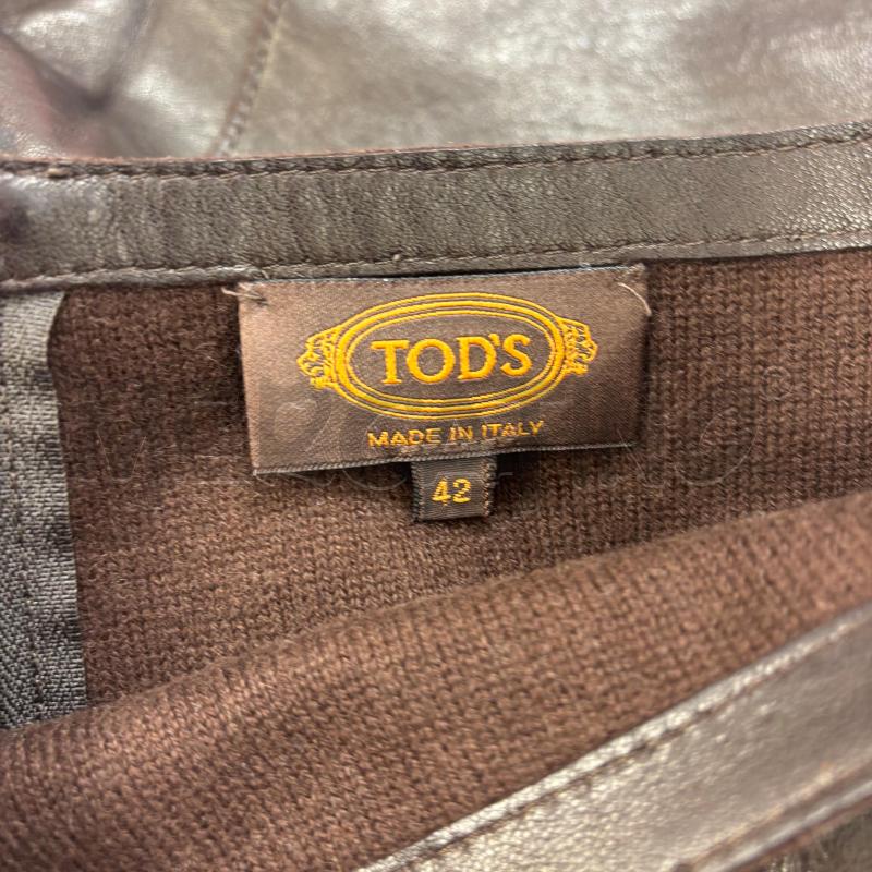 GONNA TODS MARRONE PELLE INT CACHEMIRE | Mercatino dell'Usato Roma torrevecchia 3