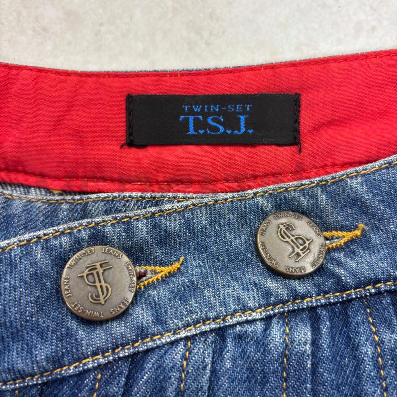 GONNA TWINSET TSJ LUNGA DENIM | Mercatino dell'Usato Roma torrevecchia 3
