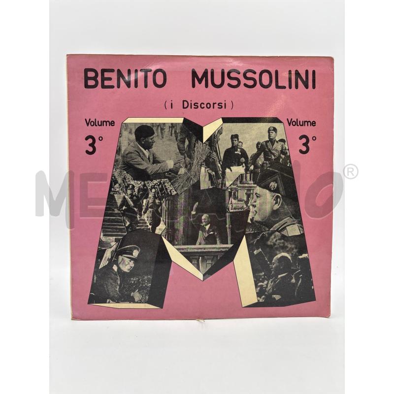 I DISCORSI BENITO MUSSOLINI 3 | Mercatino dell'Usato Roma torrevecchia 1