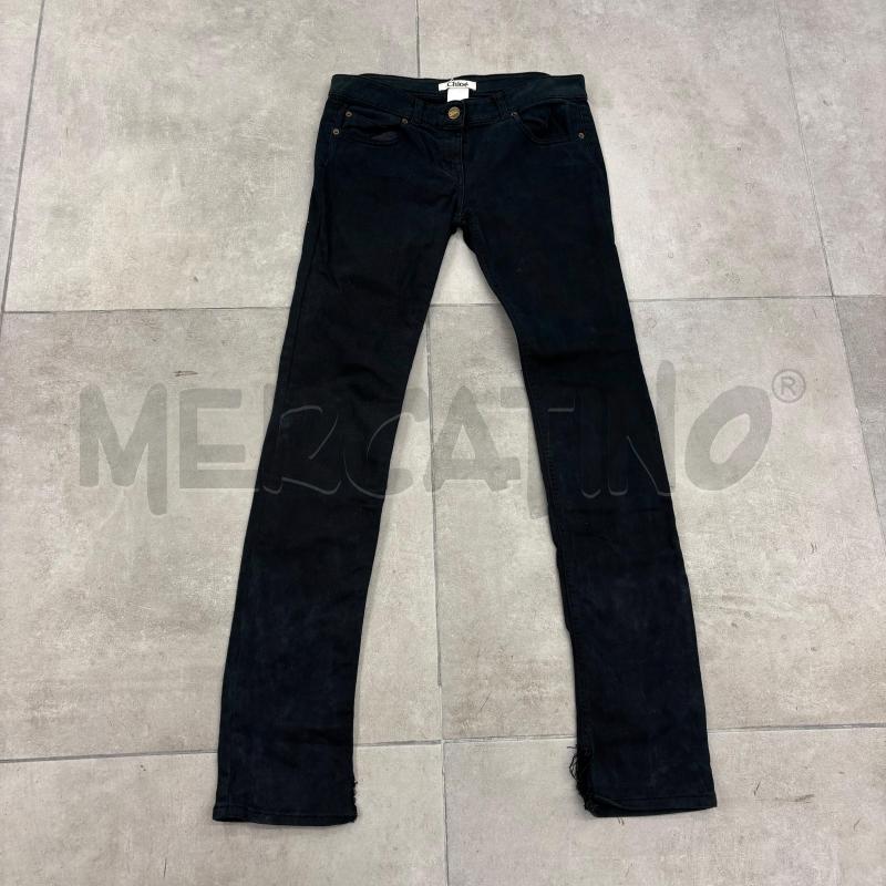JEANS CHLOÈ NERI  | Mercatino dell'Usato Roma torrevecchia 1
