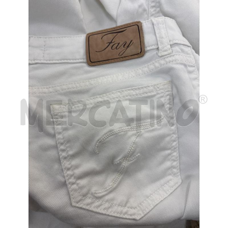 JEANS D FAY BIANCHI | Mercatino dell'Usato Roma torrevecchia 4