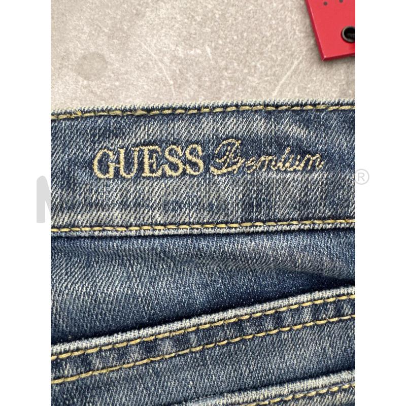 JEANS D GUESS SCRITTA ROSSA E ZIP | Mercatino dell'Usato Roma torrevecchia 4