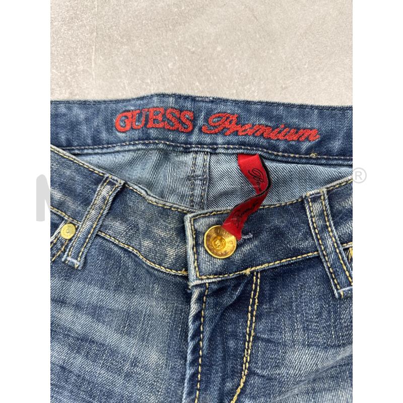 JEANS D GUESS SCRITTA ROSSA E ZIP | Mercatino dell'Usato Roma torrevecchia 5
