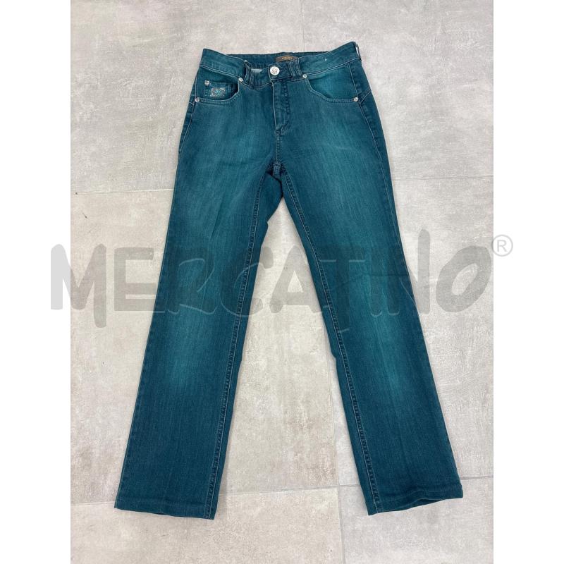 JEANS D MARANI BLU VITA BASSA TASCHINO STRASS | Mercatino dell'Usato Roma torrevecchia 1