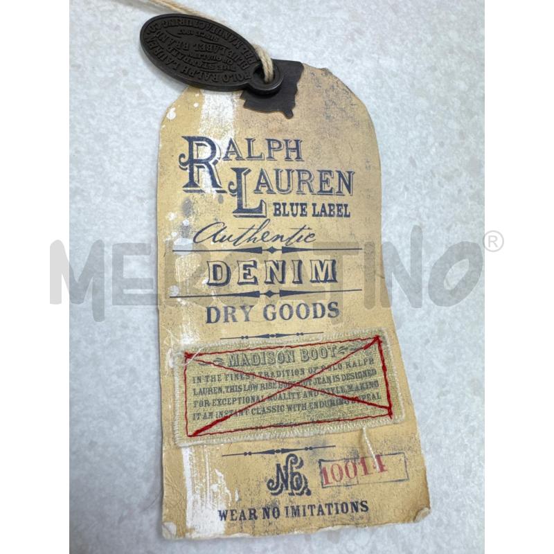 JEANS D RALPYH LAUREN MADISON 888 MARRONE  | Mercatino dell'Usato Roma torrevecchia 4