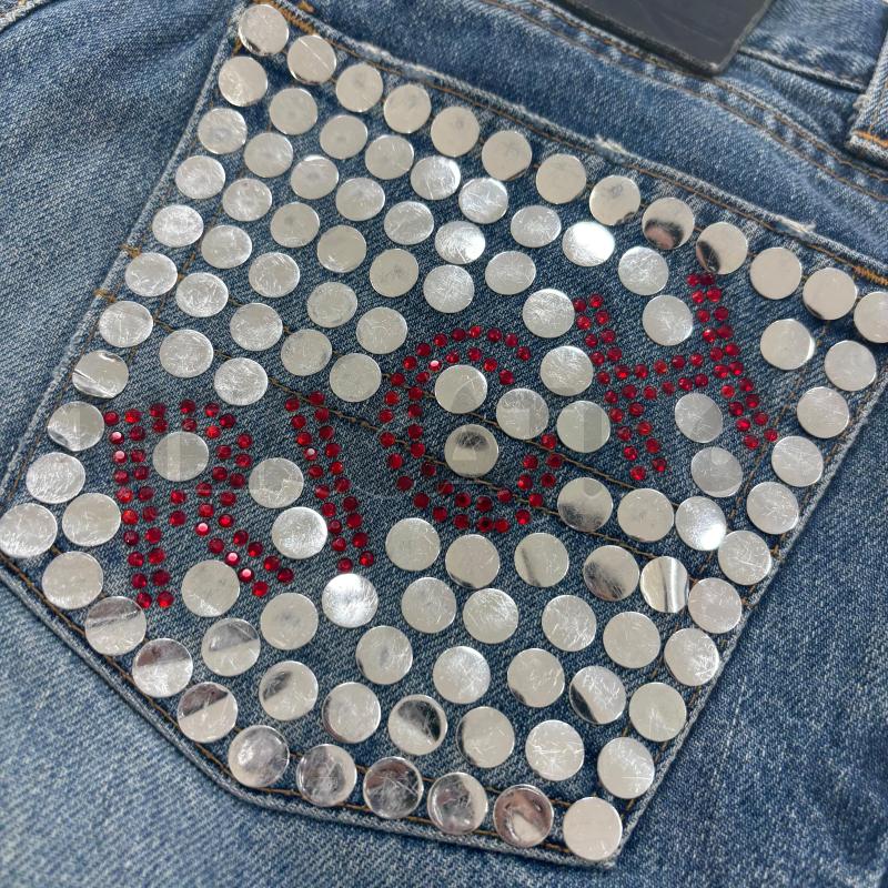 JEANS RICHMOND TASCHE DIETRO PAILLETTES | Mercatino dell'Usato Roma torrevecchia 3