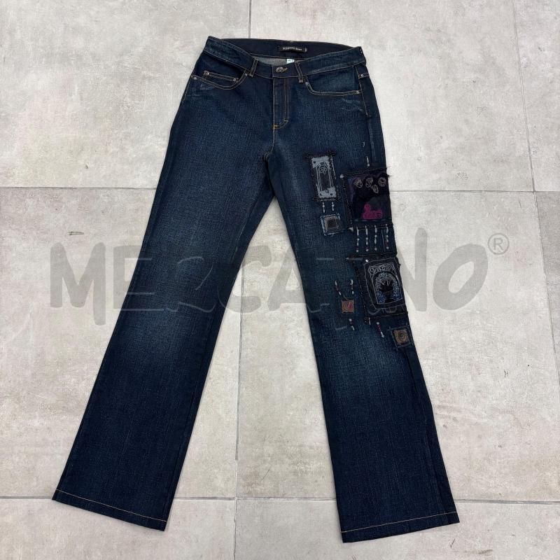 JEANS SCERVINO STREET BLU TOPPE  | Mercatino dell'Usato Roma torrevecchia 1