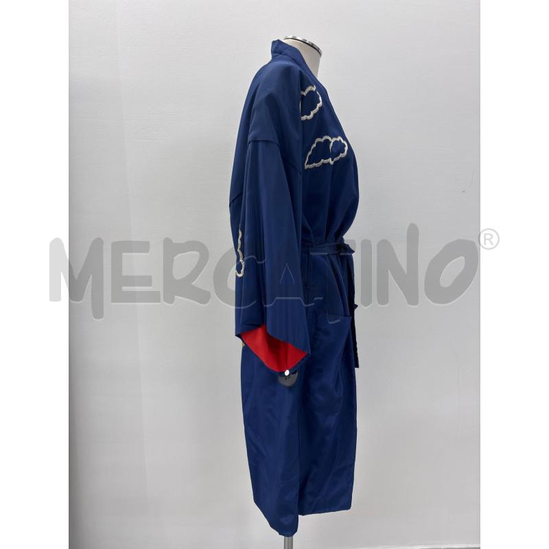KIMONO BLU DRAGONE RICAMATO | Mercatino dell'Usato Roma torrevecchia 2