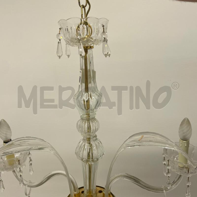 LAMPADARIO 3L VETRO MODERNO | Mercatino dell'Usato Roma torrevecchia 3