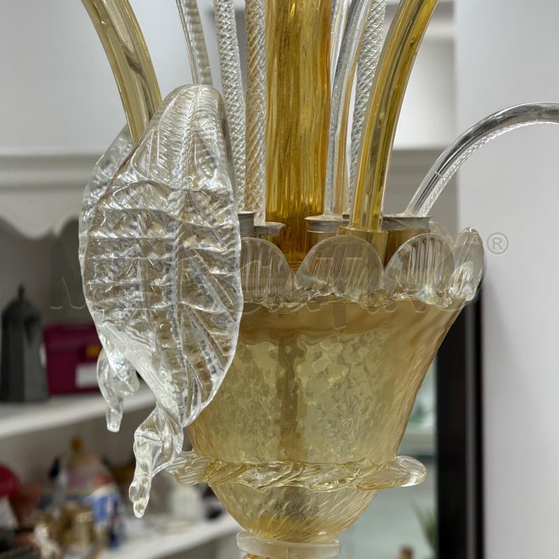 LAMPADARIO MURANO 3L GIALLO PICCOLI DIF | Mercatino dell'Usato Roma torrevecchia 3