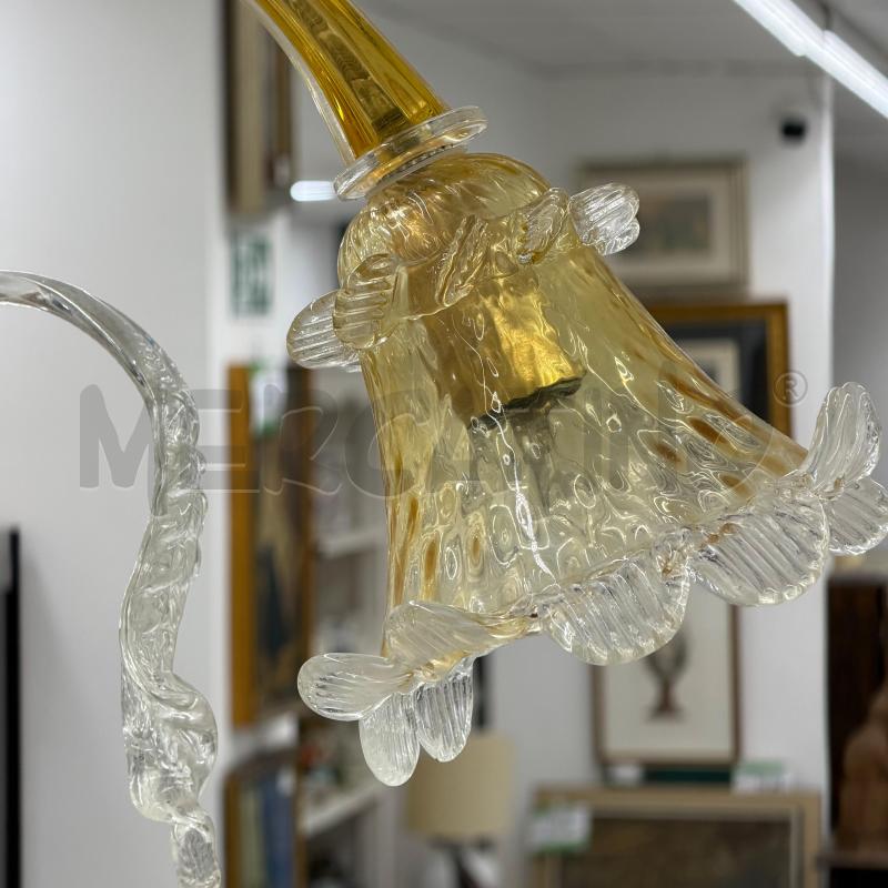 LAMPADARIO MURANO 3L GIALLO PICCOLI DIF | Mercatino dell'Usato Roma torrevecchia 4