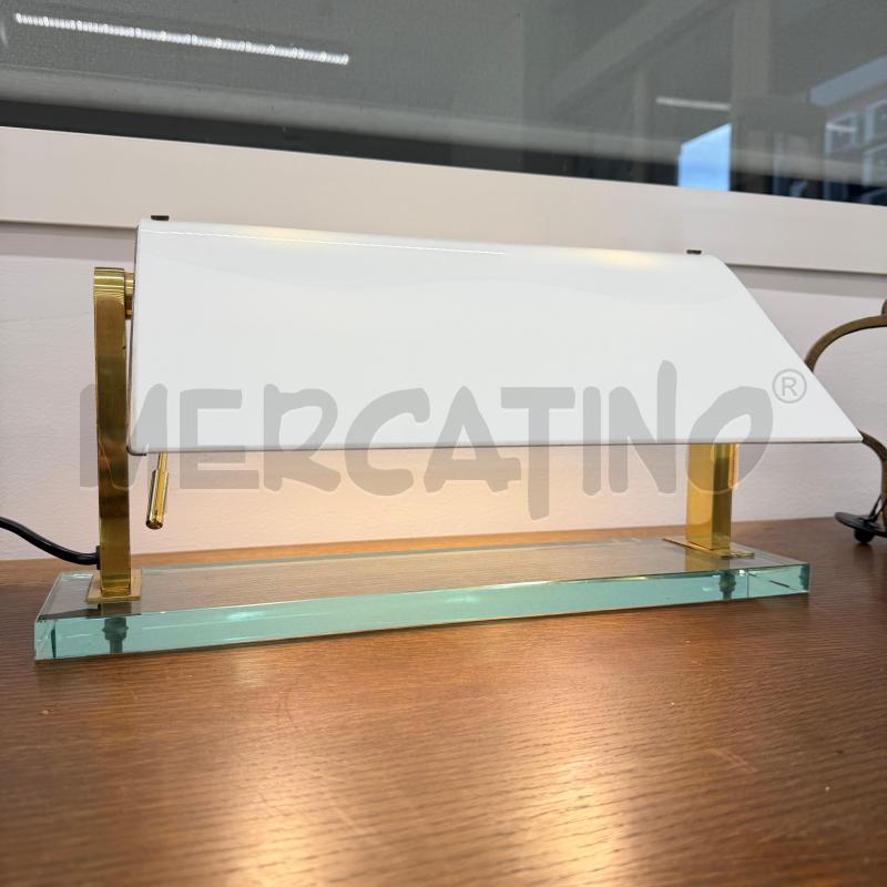 LAMPADA DESIGN PIETRO CHIESA OTTONE E CRISTALLO | Mercatino dell'Usato Roma torrevecchia 1