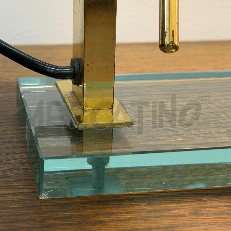 LAMPADA DESIGN PIETRO CHIESA OTTONE E CRISTALLO | Mercatino dell'Usato Roma torrevecchia 2