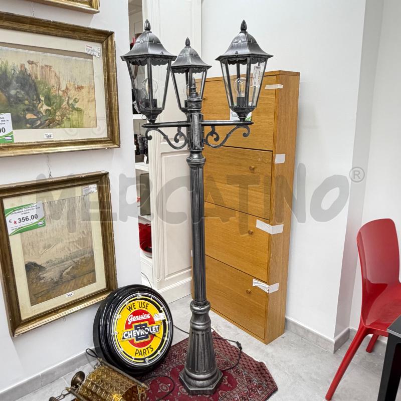 LAMPADA LAMPIONE 3L FERRO  | Mercatino dell'Usato Roma torrevecchia 1