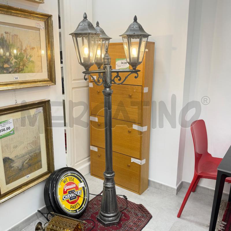 LAMPADA LAMPIONE 3L FERRO  | Mercatino dell'Usato Roma torrevecchia 2