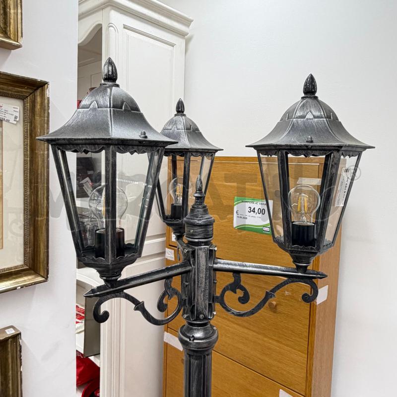 LAMPADA LAMPIONE 3L FERRO  | Mercatino dell'Usato Roma torrevecchia 3