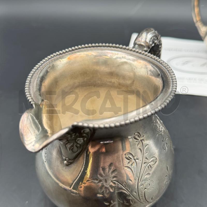 LATTIERA E ZUCCHERIERA SHEFFIELD DECORI VEGETALI | Mercatino dell'Usato Roma torrevecchia 4