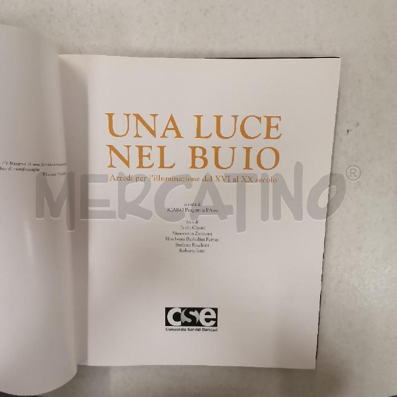 LIBRO ARTE UNA LUCE NEL BUIO | Mercatino dell'Usato Roma torrevecchia 3