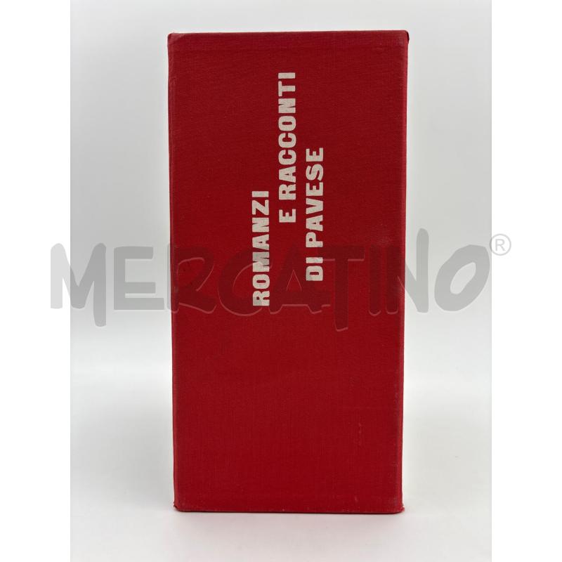 LIBRO COFANETTO ROMANZI E RACCONTI DI PAVESE | Mercatino dell'Usato Roma torrevecchia 3