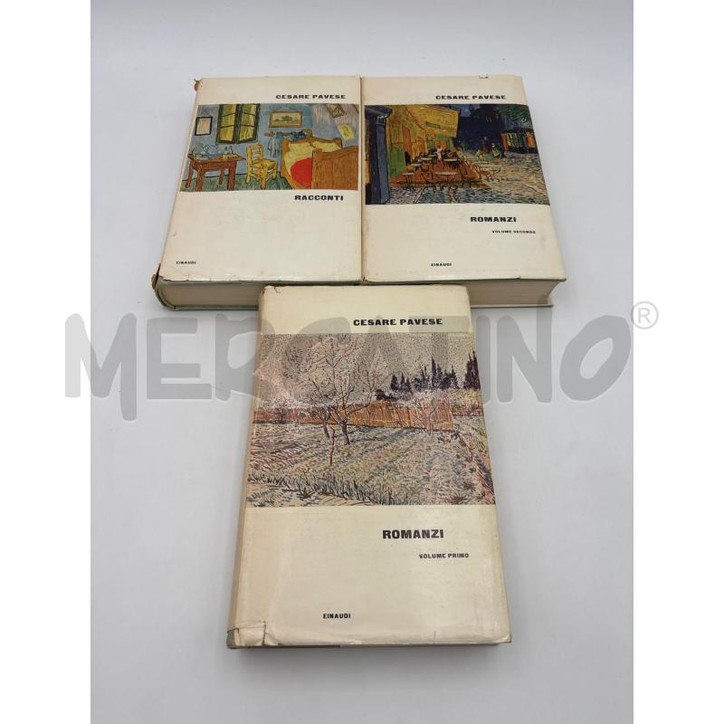 LIBRO COFANETTO ROMANZI E RACCONTI DI PAVESE | Mercatino dell'Usato Roma torrevecchia 5