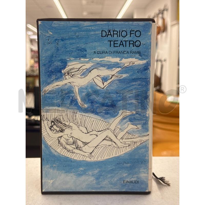 LIBRO DARIO FO TEATRO EINAUDI | Mercatino dell'Usato Roma torrevecchia 1