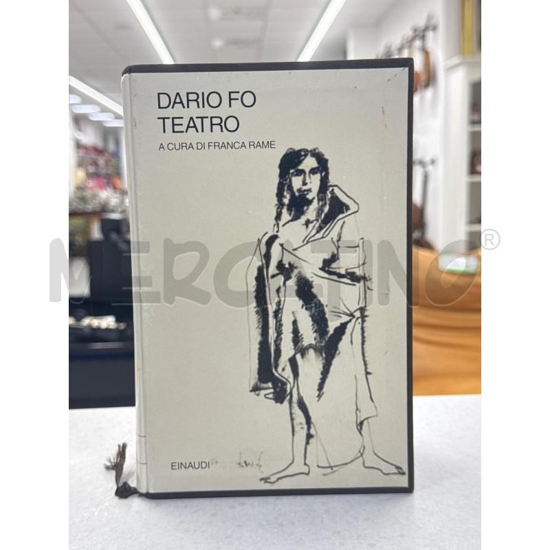 LIBRO DARIO FO TEATRO EINAUDI | Mercatino dell'Usato Roma torrevecchia 2