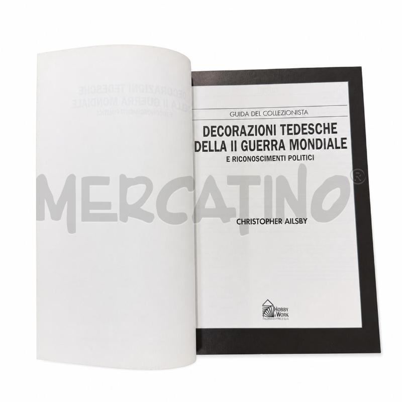 LIBRO DECORAZIONI TEDESCHE DELLA II GUERRA MONDIALE | Mercatino dell'Usato Roma torrevecchia 3
